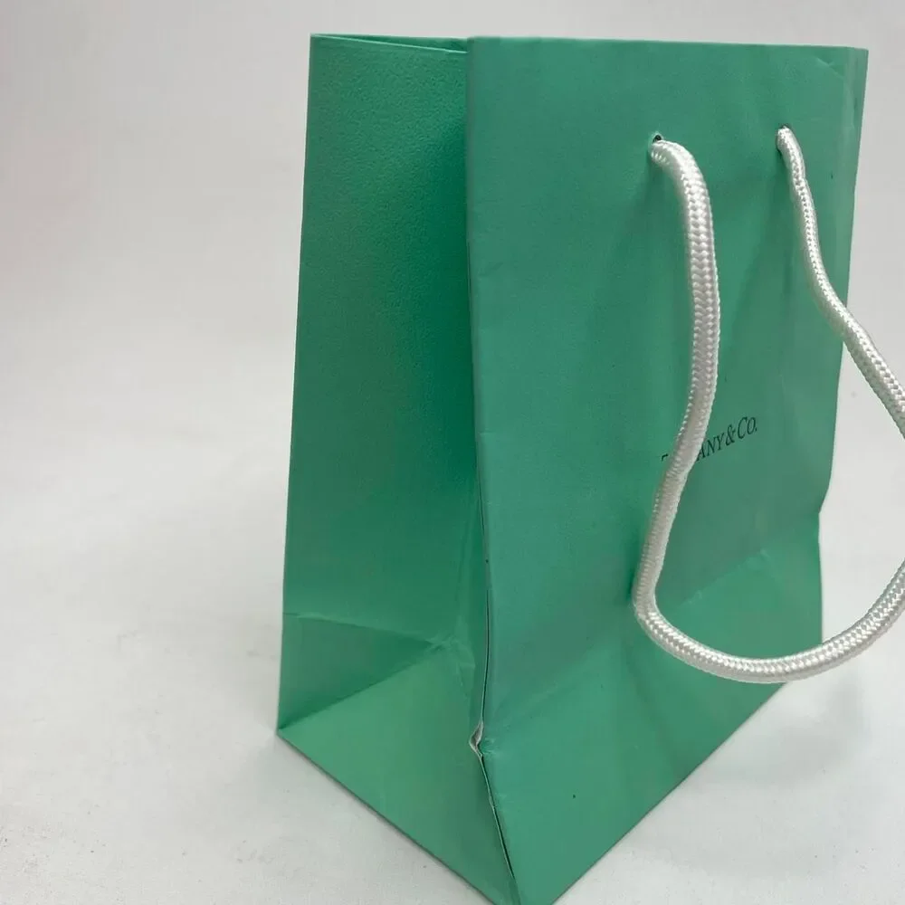 Tiffany & Co Small Gift Bag Display Classic Decor Wrapping Classic Iconic